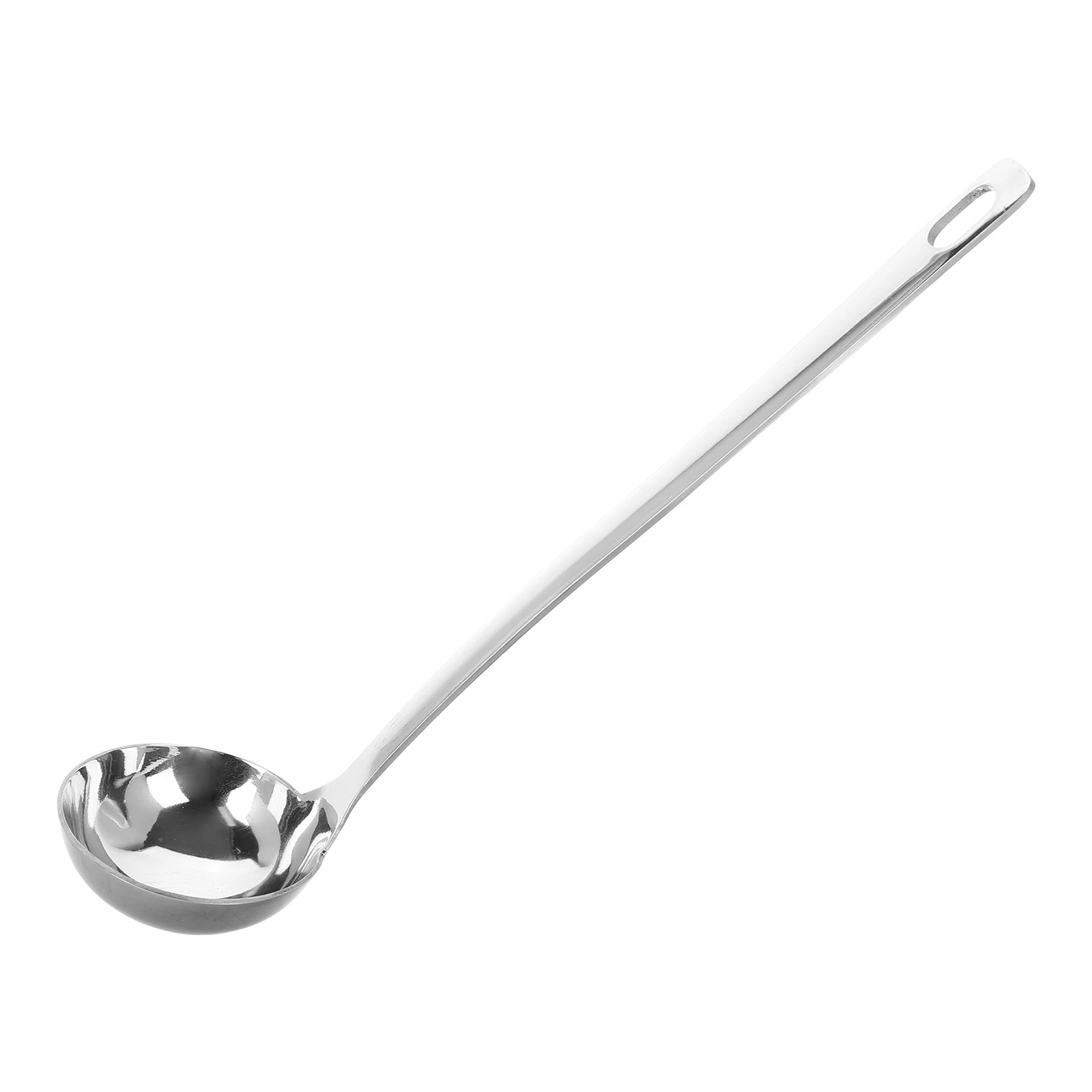 

Stainless Steel Hot Pot Soup Ladle Long Handle Thick Design for Cooking Stirring Scooping Kitchen Utensil Multi-Use Ladle Soup