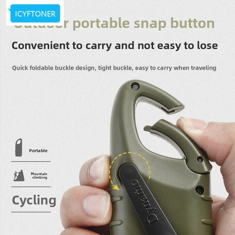 Power Generation Strong Light Portable Emergency Backup Self-Generating Flashlight Hand Crank Outdoor Screen LED Screen