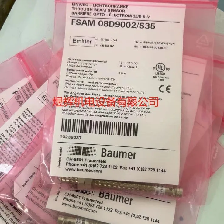 Baumer, Sensor FSAM 08D9002/S35 FEDM 08P1001/S35L