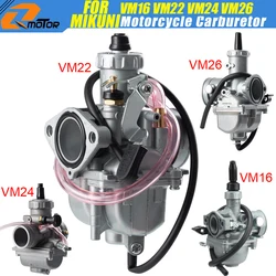 Motorcycle Carburetor 19mm 26mm 28mm 30mm Carb For Mikuni VM16 VM22 VM24 VM26 For 110 125 150 160 200 250cc Dirt Bike ATV Racing