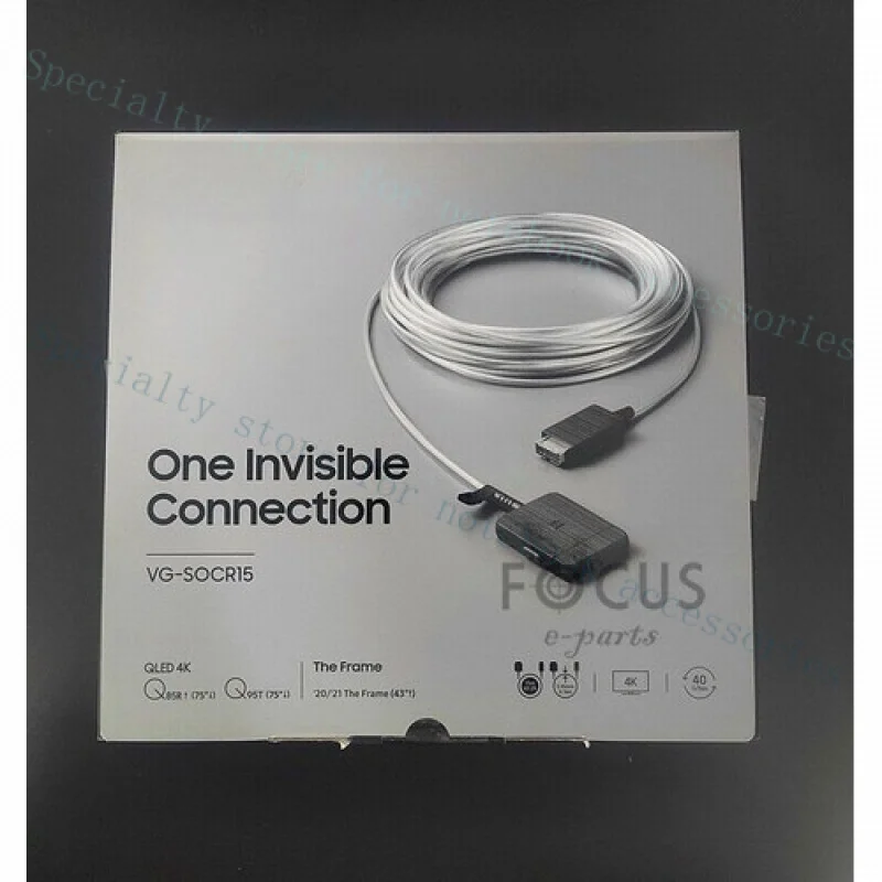 A++ 5-15m Genuine for  Samsung QLED Q TV BN39-02470A One Invisible Connection Cable