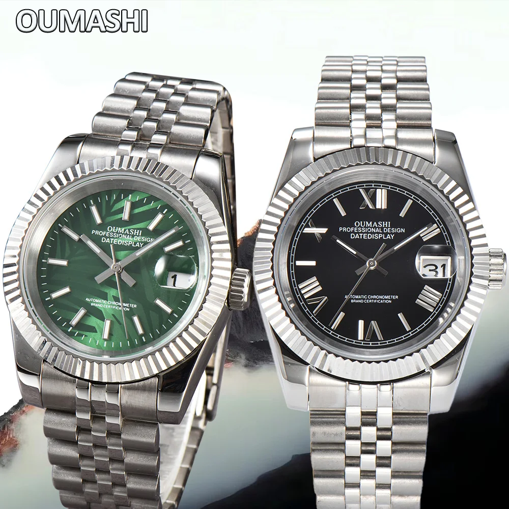 

39mm Watch NH35 Watch Men's Automatic Mechanical Watch High Quality Sapphire Crystal Glass Waterproof Case NH35 Movement Watch