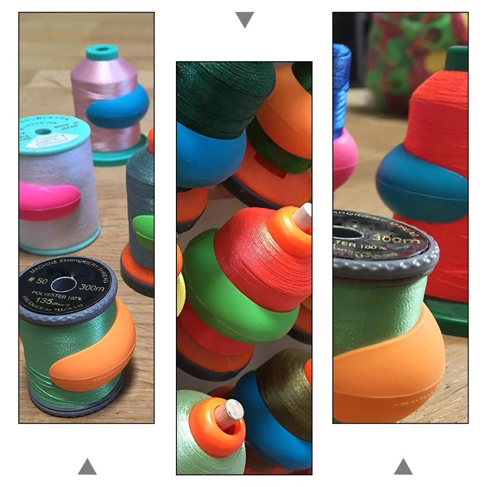 

Anti-shedding Ring Thread Spool Huggers Spools Holder Sewing Clip Bobbin Accessories Savers