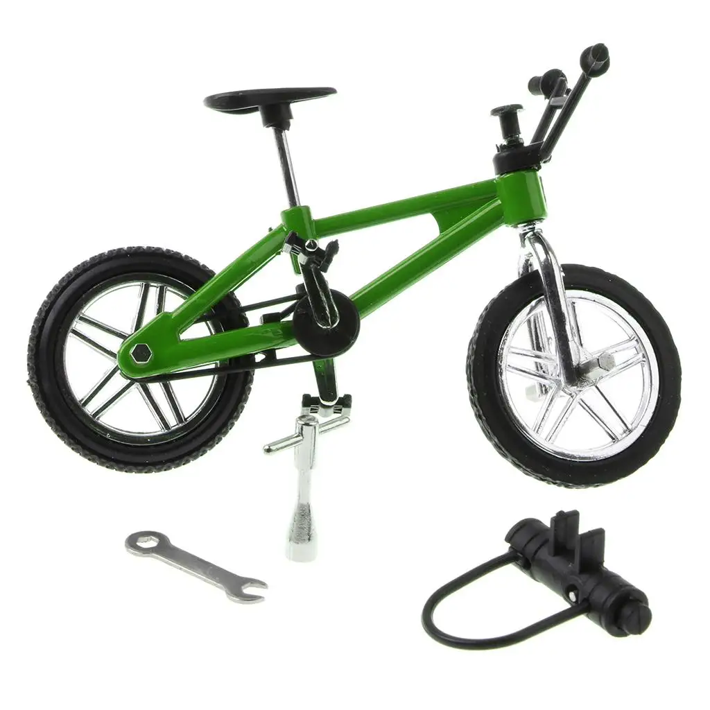 Alloy Mini 1 24 Scale Finger Bike Toy Diecast Bicycle Model for Kids Boys Girls Desktop Collection Play