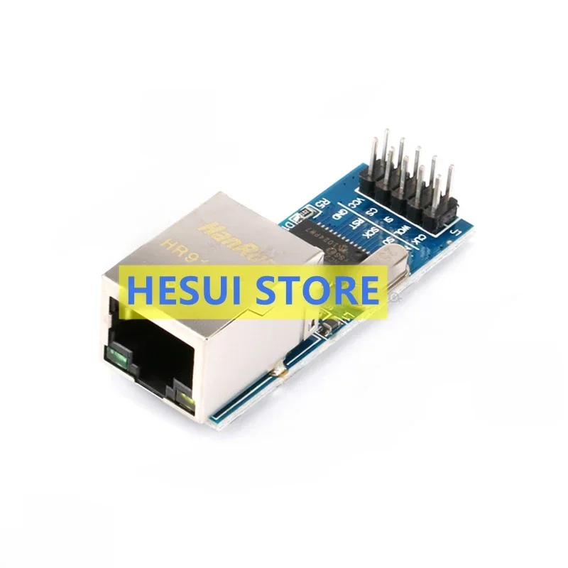 ENC28J60 spi interface Ethernet network module 51/AVR/ARM/PIC code mini version