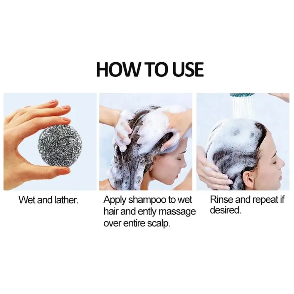 

Deep Clean Black Bamboo Charcoal Шампунь Мыло Шампунь для кожи головы Уголь густых волос Питание и улучшение сухости Create Q4Y4