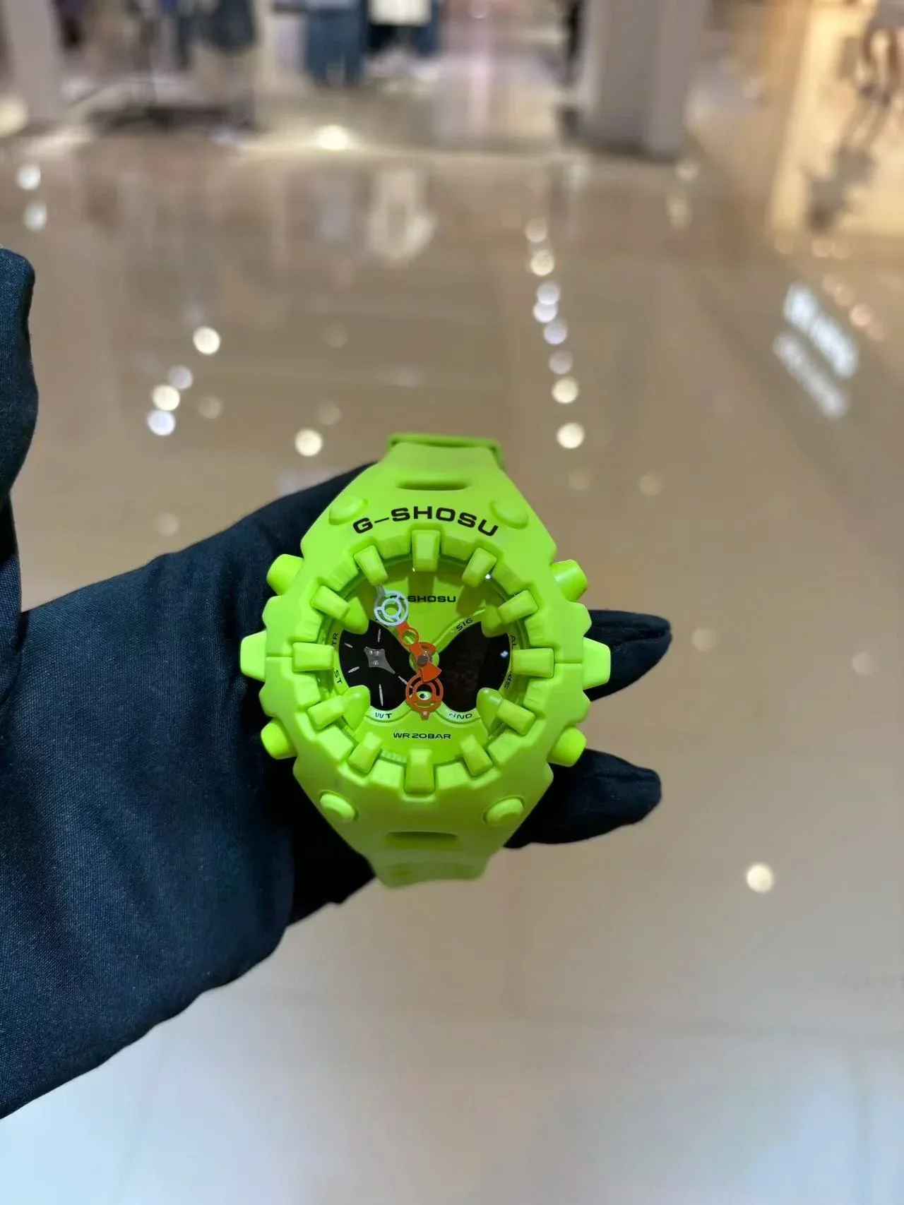 Магазин 9898, цифровые спортивные часы, унисекс, специальное издание, полнофункциональный светодиодный двойной дисплей, мировое время, большой циферблат G