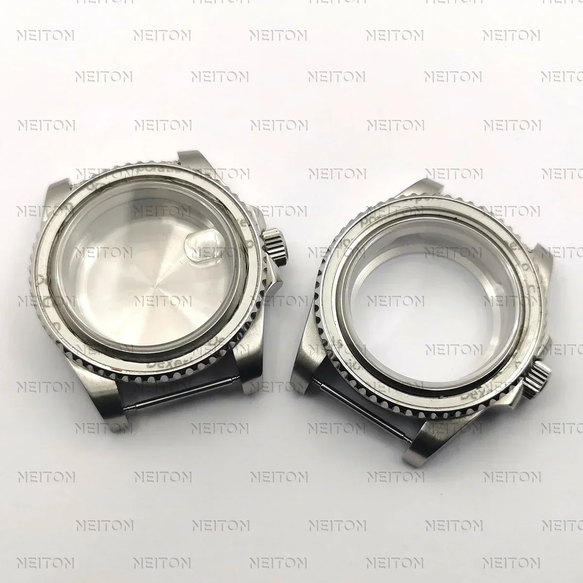 40mm Case NH35 Cases Fit ETA2836 NH35/36 Mingzhu DG2813/5833 Miyota 8215/8205 Auto Movement Back Transparent Glass