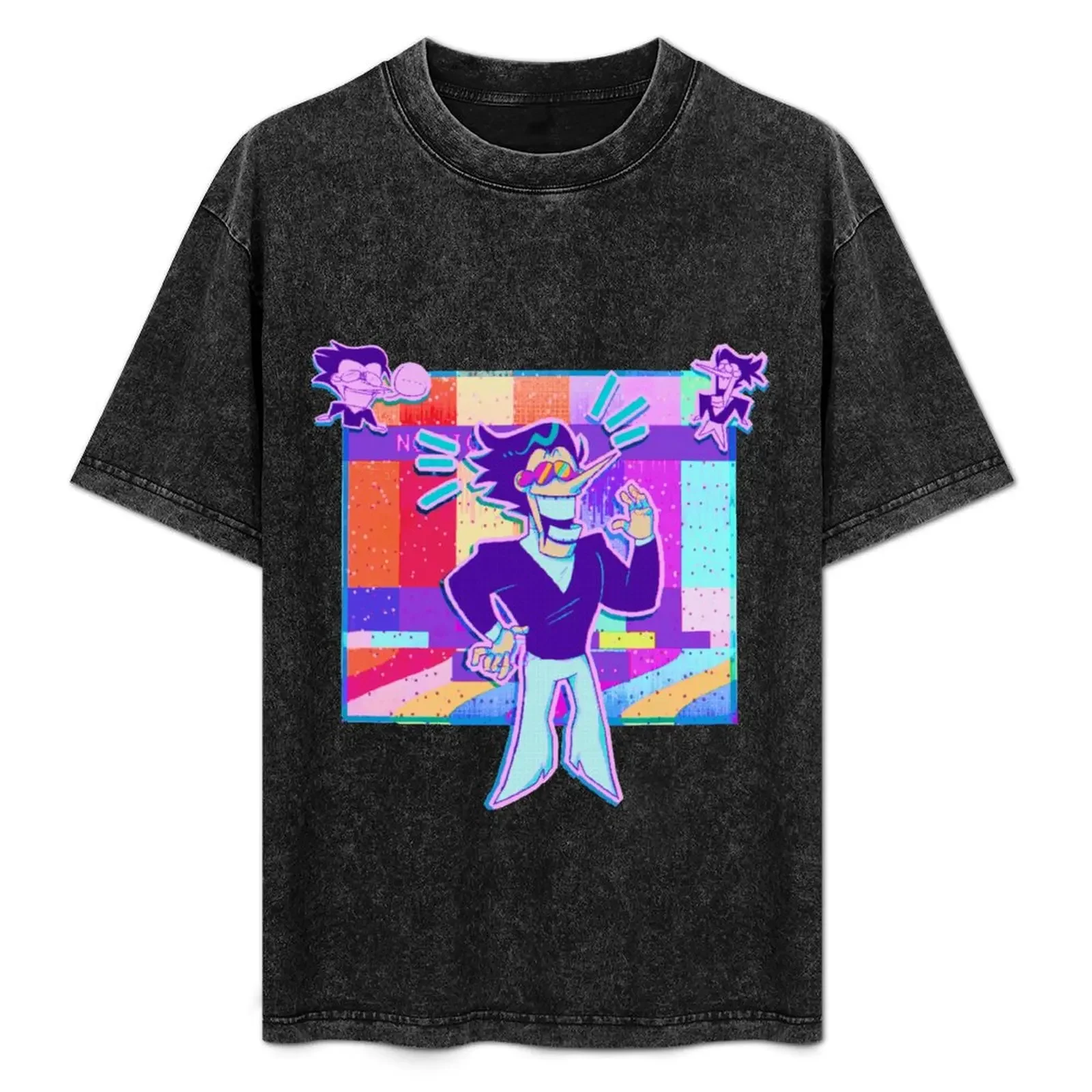 

Spamton Deltarune T-Shirt customizeds topping blue archive oversized graphic tee Men's clothing
