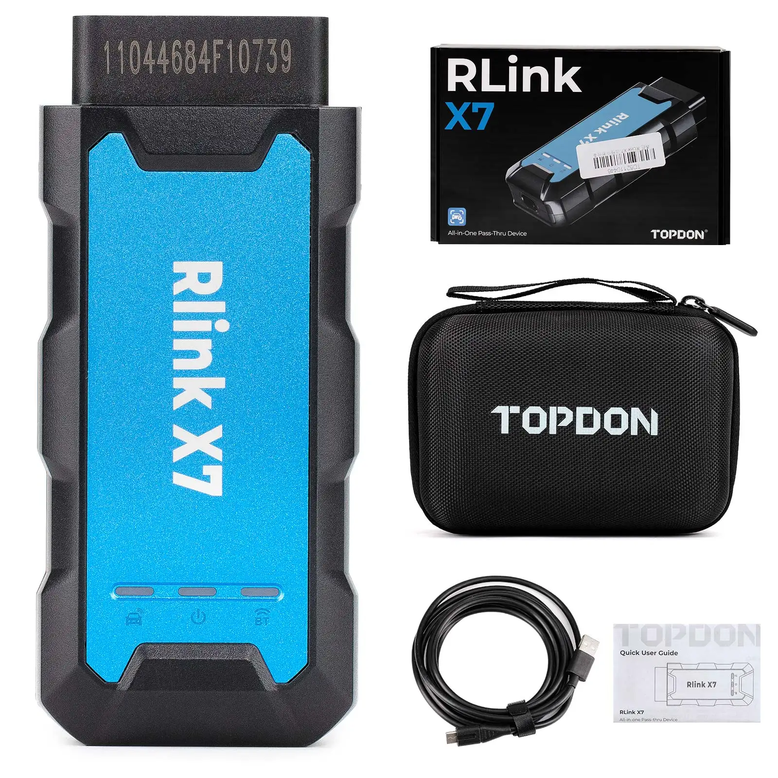 TOPDON Rlink X7 6154 for Audi/ Skoda/ Seat Diagnostic Tool Support CANFD DOIP Online ECU Programming Scanner