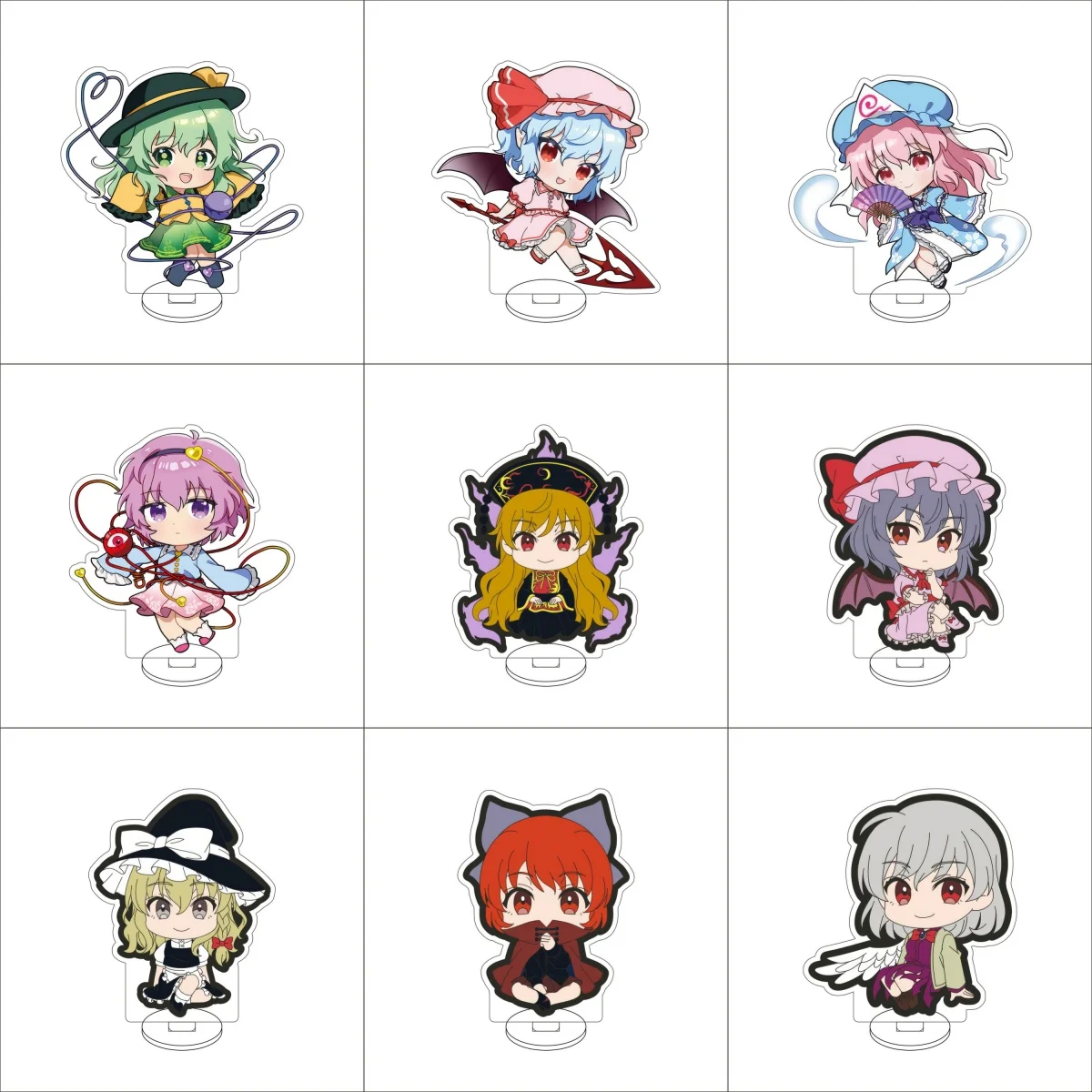 6 سنتيمتر بكسل لعبة ورشة عمل سلسلة مفاتيح مصنوعة من الأكريليك نموذج تأثيري شخصيات حلية اكسسوارات السلع جمع هدايا عيد الميلاد #1