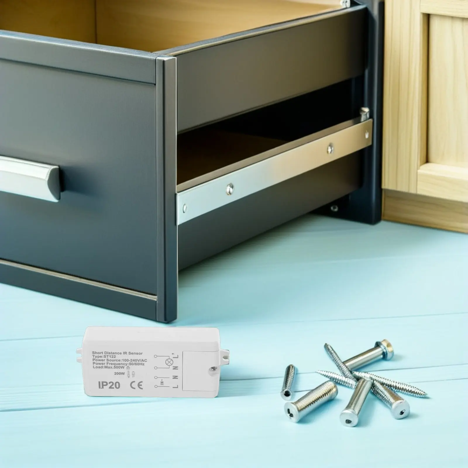 Smart Infrared Switch Cabinet Door Automatic on Off Sensor Closet Light Wardrobe Touch Switch Kitchen Pantry Lamp - view 3
