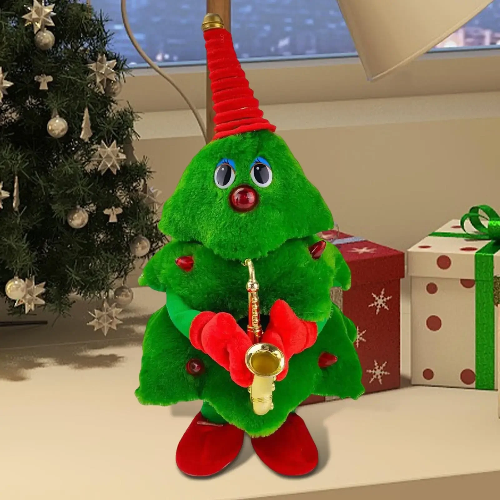 Singing Dancing Mimicking Christmas Tree - Cute Electric Plush Toy Christmas Holiday Gift