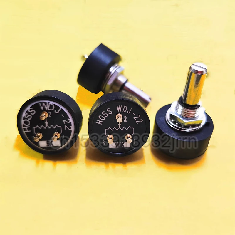 1Pcs WDJ-22 Conductive Plastic Potentiometer 1W 1K 2K 5K 10K