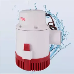 DC 수중 펌프, 빌지 펌프, 농업용 고유량 펌핑, 해양 전기 워터 펌프, G4700, 12V, 24V