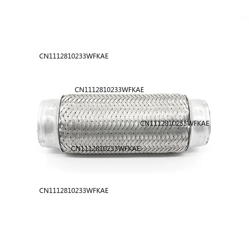 Stainless Steel Exhaust Pipe Automobile, Exhaust Braided Hose Retrofit Universal 51/57/63/76mm
