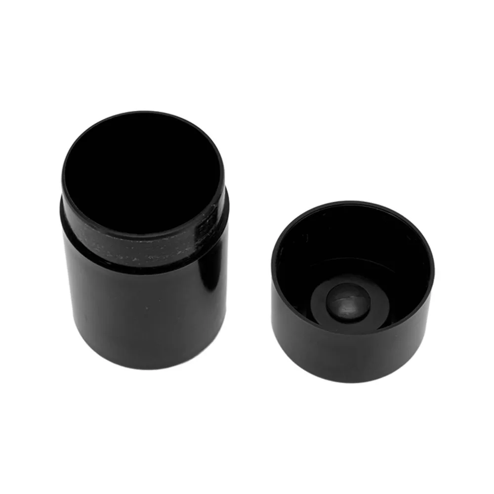 Round Airtight Stash Jar Compact Vacuum Sealed Herb Storage Case Moisture Resistant Leak Proof Sealed Tank Container Tea Storage