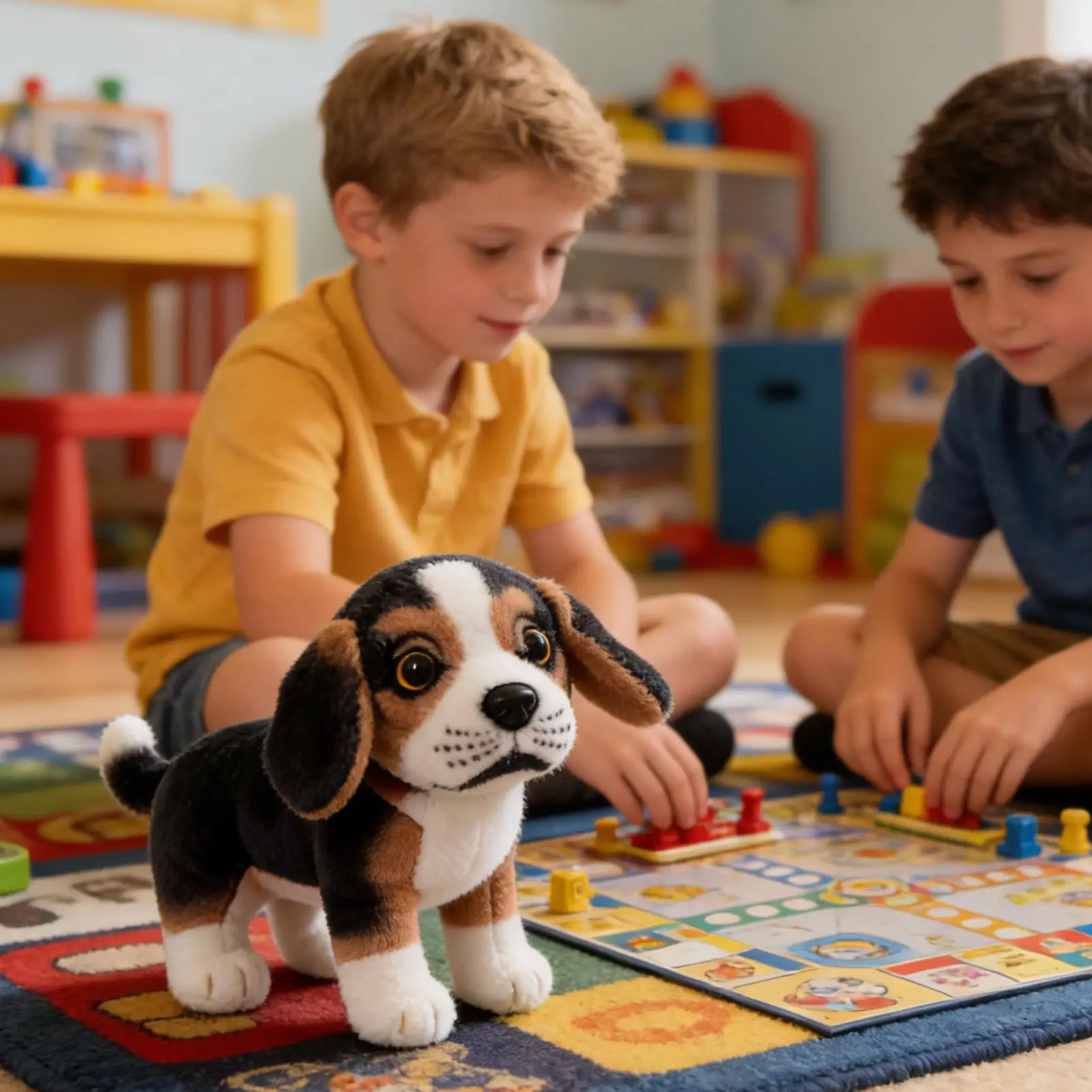 

Мягкая игрушка-собака: очаровательный реалистичный плюшевый щенок для детей, взрослых, подростков, студентов, учителей, для дивана