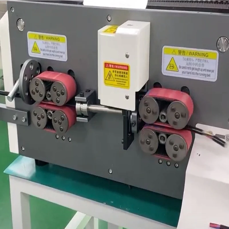 LY-835F Touch Screen Automatic High Speed Precision Electric Thick Wire Stripping Machine Customized