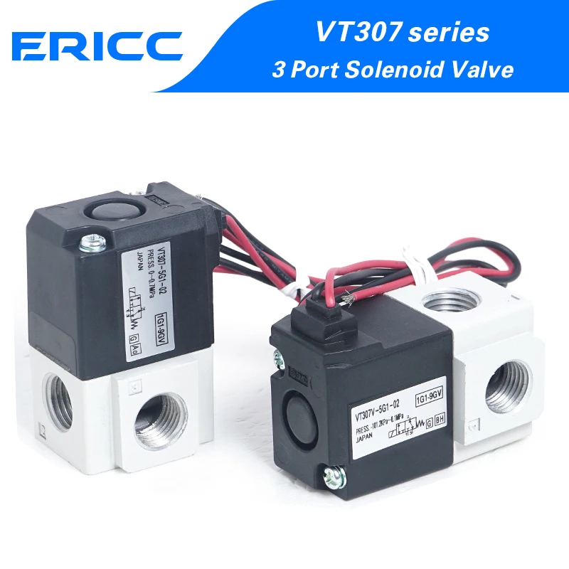 Pneumatic Direct-acting Solenoid Valve High Frequency VT307-3G 4G 5G 6G 4G1 5G1-01/02 Electromagnetic Two Three-way Vacuum Valve