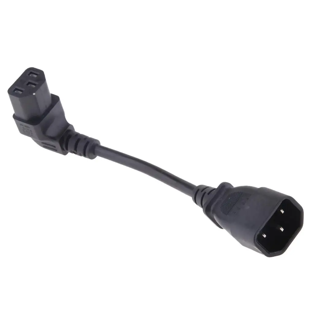 C14 Power Cable ABS Material Extension Cord Female Plug for Cable for Server and Printer Connection