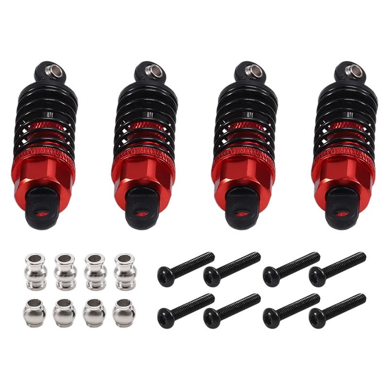 

A19Q-RC комплект амортизаторов для обновления автомобиля 1/10 Tamiya TT02 TT-02 аксессуары для обновления радиоуправляемого автомобиля