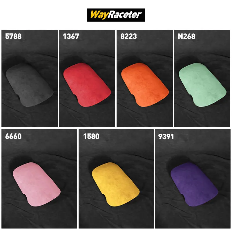 Ultrasuede Suede Wrap Car Storage Armrest Box Panel Trim Cover For Ford Mustang Dark Horse 2024 2025 GT Shelby S650 Accessories