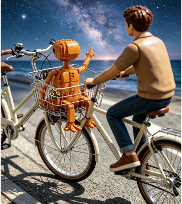 2026 NEW HOT  MOC Movie Horror Alien Action Doll DIY Toy Model, Suitable for Home Decoration and Adult Birthday Gifts