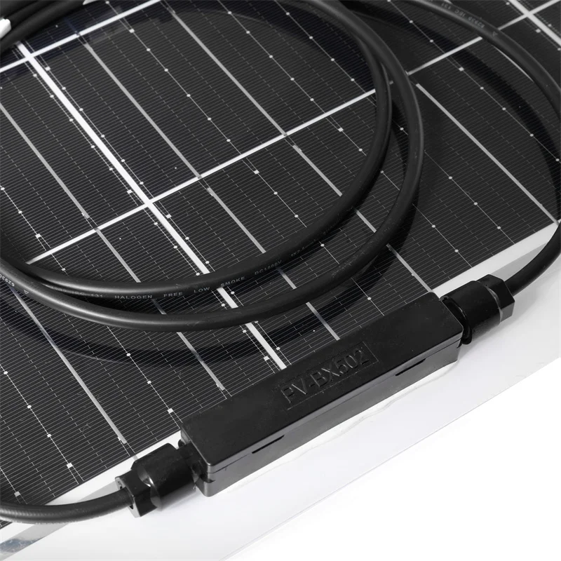 Imagem -03 - Painel Solar 18v Células Solares Monocristalinas Semi-flexíveis para Kit de Energia Recarregável rv do Carro do Telefone Exterior 600w 300w 200w 150w