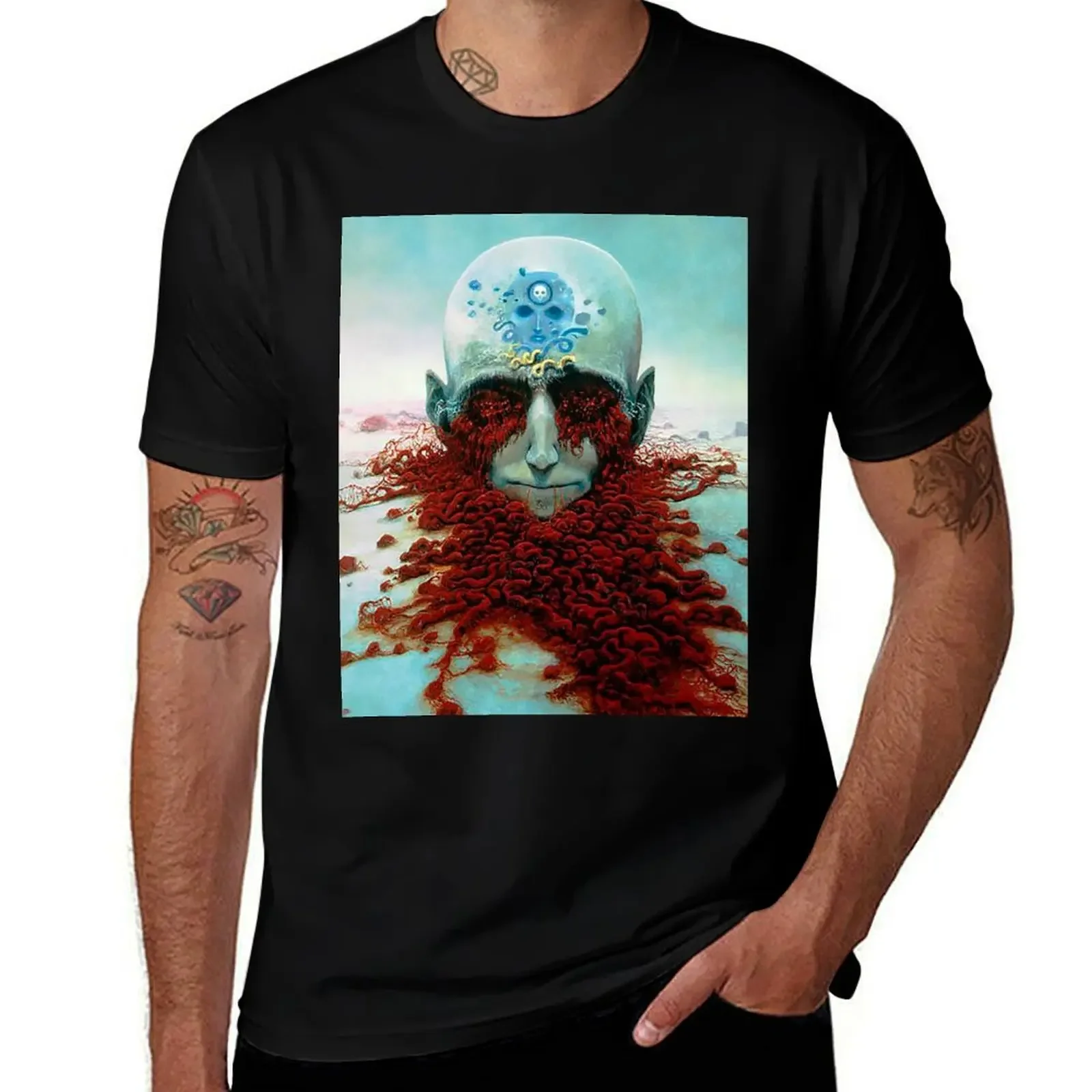 

tshirt Zdzislaw (Decomposition) T-Shirt anime t Beksinski by Untitled designer shirts