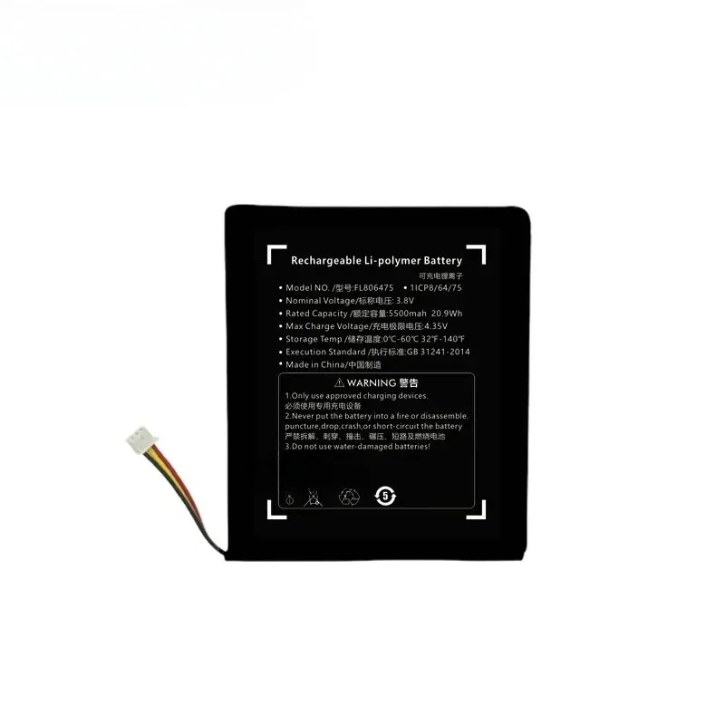 

Новейшая батарея 3.8V 5500MAH для ANBERNIC RG 556 FL806475, быстрая доставка, высокое качество