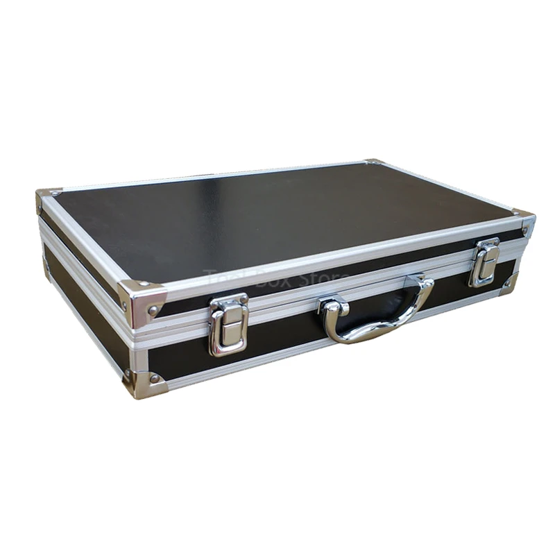 Aluminum Tool Case Portable Tool Box Organizer Safety Equipment Instrument Case Suitcase Outdoor Aluminum Hard Case Toolbox