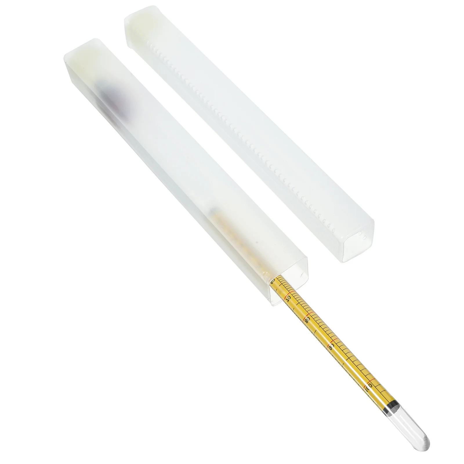 

Wine Hydrometer Alcohol Content Tester 0- Glass Measuring Tool for Liquor Brewing Accurate Alcohol Meter for Home