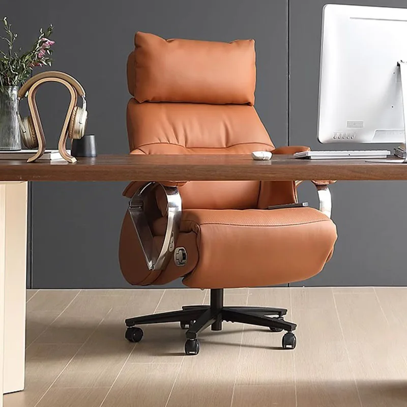 Conference Reading Office Chair Swivel Study Mobile Wheels Office Chair Nordic Bedroom Designer Lounge Stoel Home Furniture