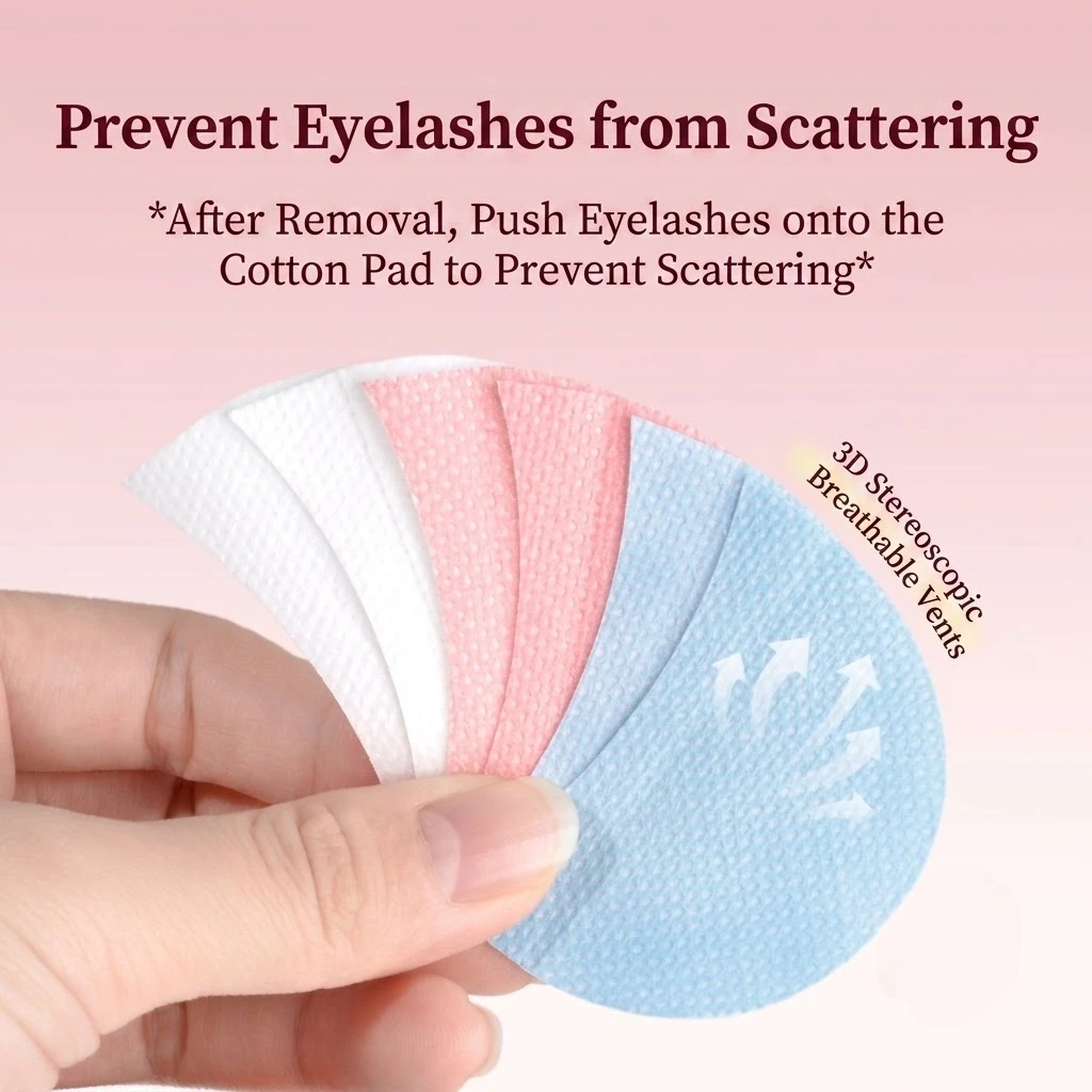 150pcs/3 Colors Professional Under Eye Patches for Eyelash Extensions, Gentle & Skin-Friendly Lash Grafting Isolation Pads
