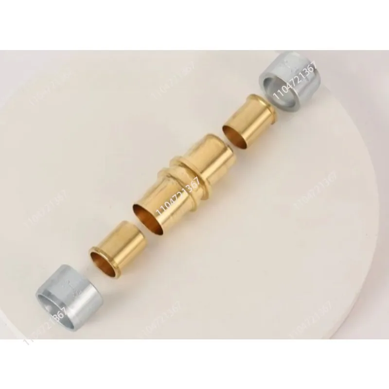 Air conditioner copper-aluminum pipe fireless connector refrigeration installation copper composite ring  10pcs