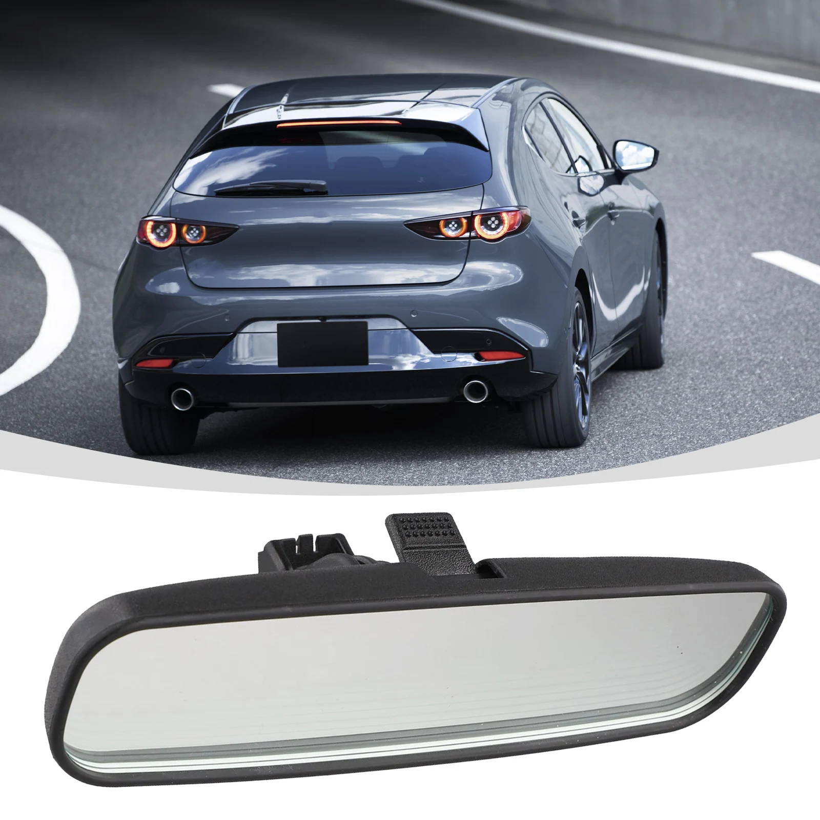 Car Interior Rear View Mirror Wide Angle Baby Mirror BP4K-69-220 For Mazda 3 2004 2005 2006 For Mazda 5 2006 2007