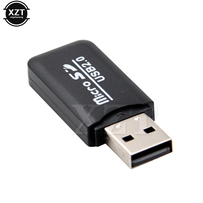 USB Micro SD/TF Card Reader USB 2.0 Mini Mobile Phone Memory Card Reader High Speed USB Adapter For Laptop Computer