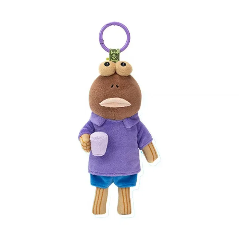 Potdemiel Bikini Bottom Resident Plüschfigur Schlüsselanhänger Taschenanhänger Dekoration Plüsch-Schlüsselanhänger Spielzeug – Detail 6