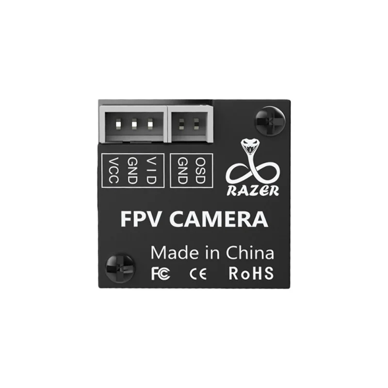 Foxeer Cat 3 마이크로 미니 FPV 카메라 저 지연 저소음 1200TVL 0.00001Lux FPV 야간 카메라 2.1mm PAL/NTSC RC 레이싱 드론 용