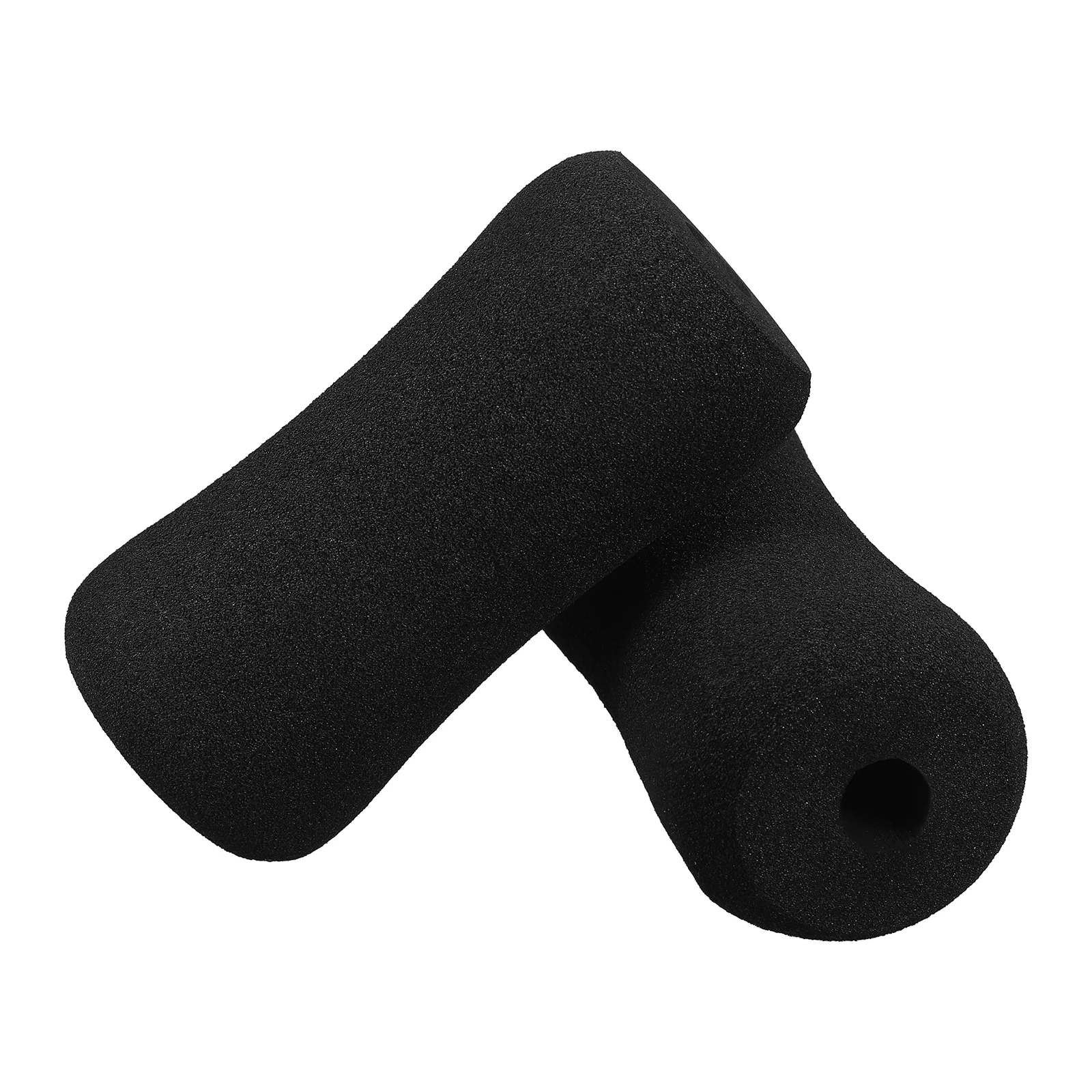 

2pcs Fitness Equipment Sponge Cover Dumbbell Stool Handle Sleeve Smooth Grip Foam Pads Replacement weight machine accessories