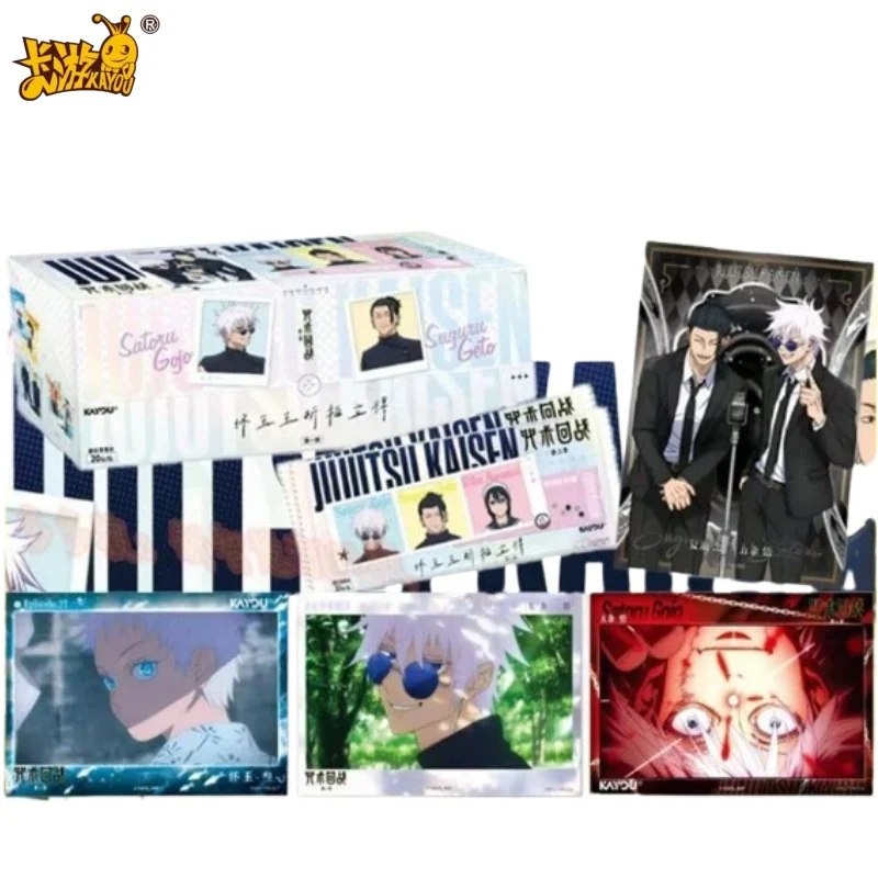 Новые оригинальные карточки KAYOU Ujutsu Kaisen Hidden Inventory Vol.1 в слепой упаковке, полароидные карточки-сюрприз для подростков-коллекционеров аниме
