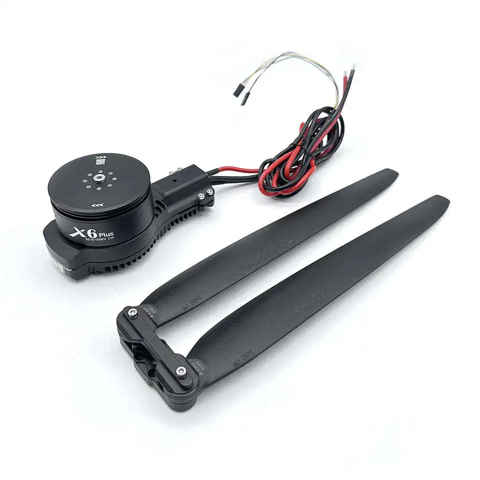 Hobbywing Xrotor X6 plus Motor Esc 12s/14s 2480 Blade Clamp 6218 150KV 24-inch Carbon Plastic Propellers RC Model Parts