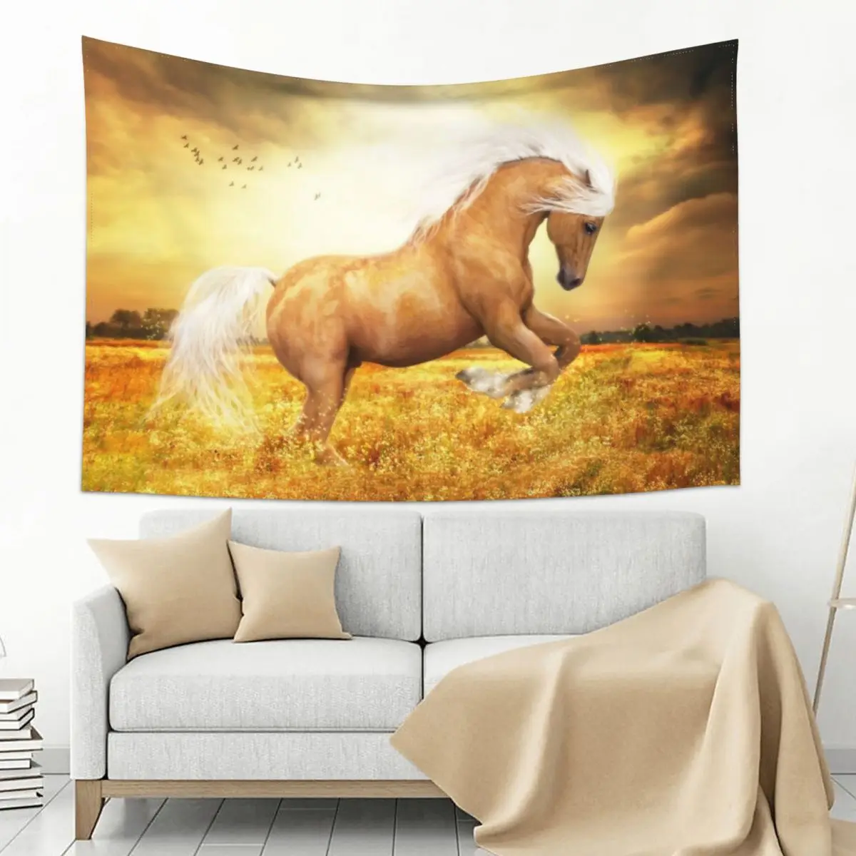 

Palomino Horse Sundance Tapestry