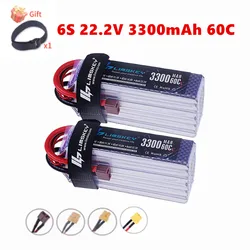 6S 3300mah Lipo Battery 60C RC Car Boats Drone Parts With Deans T XT60 XT90 Plug 22.2V Battery for Remote Controlled Toys