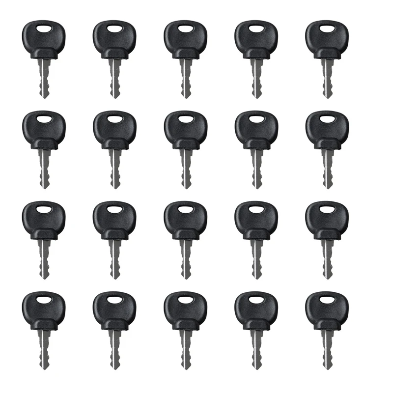 20Pcs 85804675 8035807 5050650256 11306919 Ignition Keys Compatible with Bomag Compactors