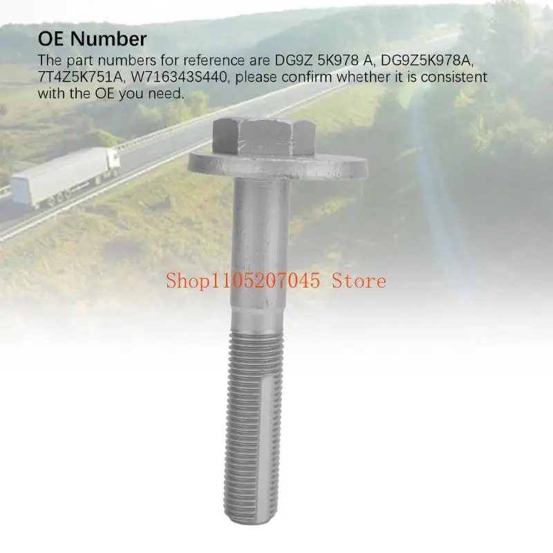 37cd Automotive Rear Cambers Adjusting Eccentric Bolt Kit Vehicle Handling Improvement For DG9Z5K978A 7T4Z5K751A W716343S440