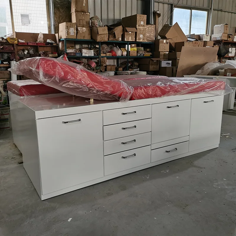 Manufacturers Supply Foreign Trade Multi-functional Nursing Bed Beauty Bed Physiotherapy Massage Bed With Drawers Locker
