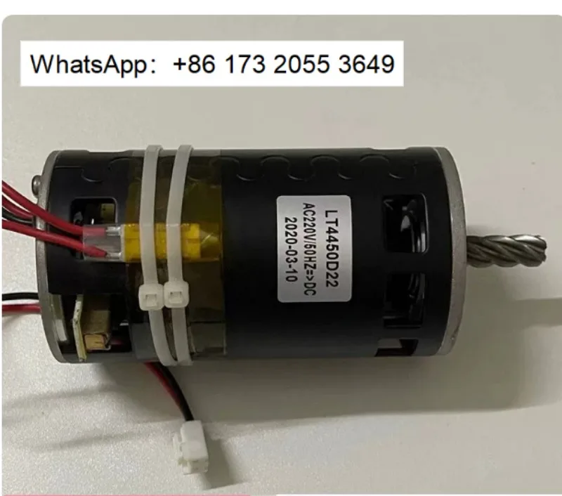 Shredder Motor LT4450D22, AC220V 50Hz, Replacement Part for Paper Shredder 9112/XL618/LX818