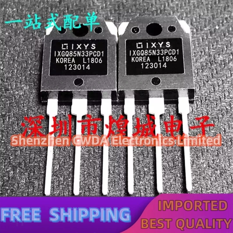 10PCS-20PCS  IXGQ85N33PCD1  TO-3P MOS 330V 340A  In Stock 